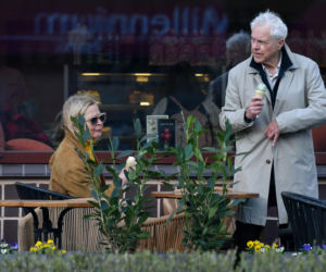 Barbara Bursztynowicz na słodkiej randce z mężem