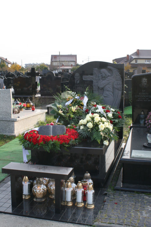 Grób ppłk Jarosława Florczaka