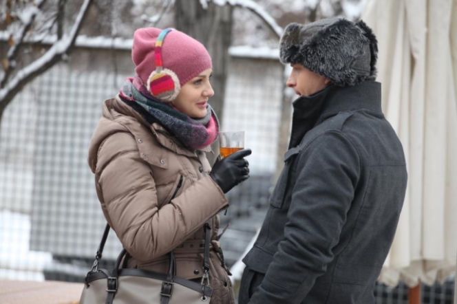PRZYJACIÓŁKI 2. INGA (Małgorzata Socha), RAFAŁ (Michał Rolnicki)