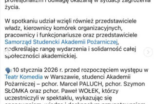 Niepokojące sceny w teatrze! Kurdej-Szatan i strażacy w heroicznym boju o życie