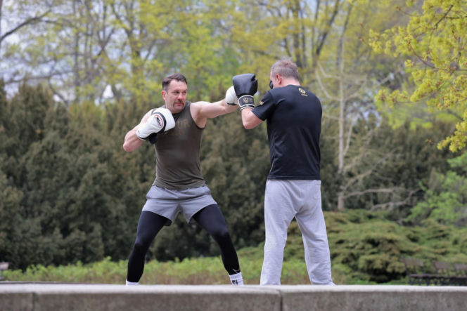 Łukasz Mejza uczył boksu pod chmurką Przemysława Czarneckiego