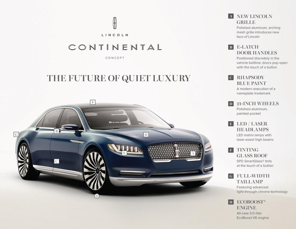 2015 Lincoln Continental concept