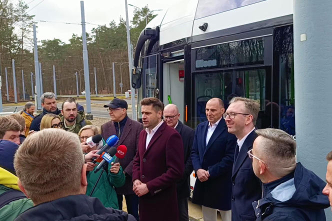 Prezentacja nowego tramwaju
