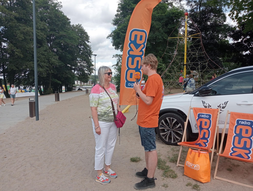 Eska Summer City Olsztyn. Pomarańczowa ekipa na Plaży Miejskiej