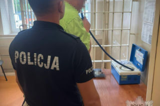 Sokołowscy policjanci zatrzymali pijanego kierowcę autobusu rejsowego!
