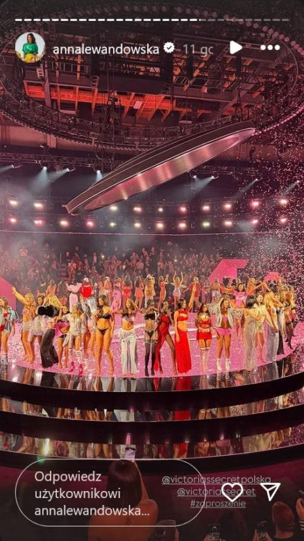 Anna Lewandowska jak aniołek Victoria’s Secret! W czarnej sukience z wycięciami wyglądała obłędnie