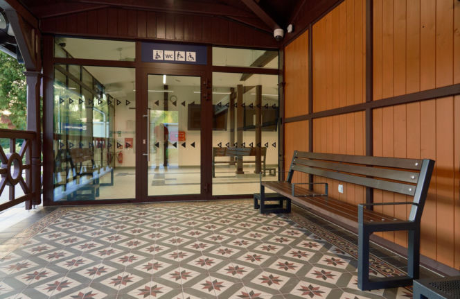 Dworzec w Żegiestowie Zdroju