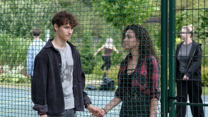 M jak miłość odc. 1893. Grzesiek (Borys Wiciński), Julita (Sofia Stelmakh)