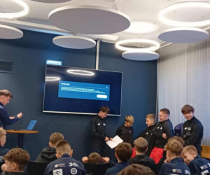 Piłkarze ze SP nr 9 w Barcelonie