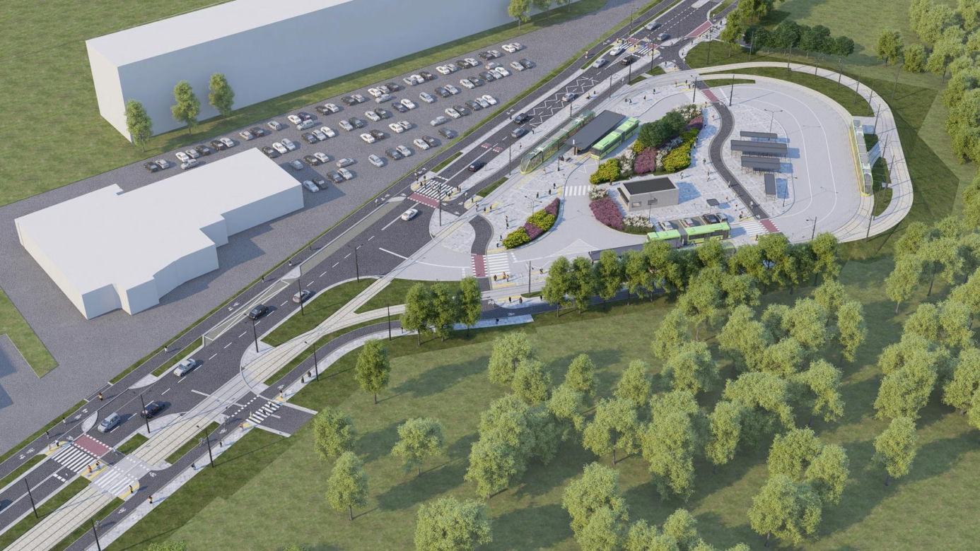 Jak będzie wyglądać nowa pętla tramwajowa w Poznaniu?