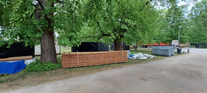 Gigantyczna impreza w Wilanowie. Konserwator zabytków przyznaje: to nie jest plan, na który wydał zgodę!
