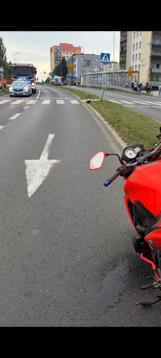 Wypadek w Wodzisławiu Śląskim