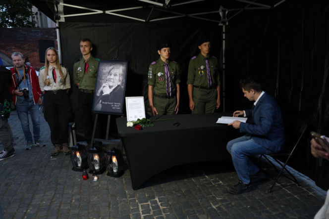 Warszawiacy oddali hołd Wandzie Traczyk-Stawskiej