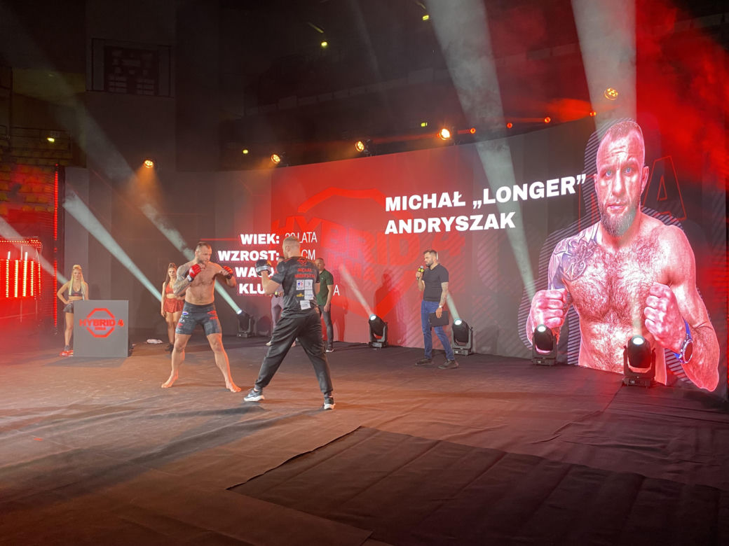 Media trening przed Hybrid MMA 4 w Zielonej Górze