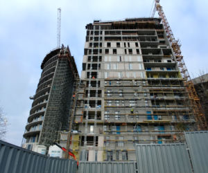 Centaurus. Trwa budowa największego budynku w Olsztynie. Zobacz postępy prac