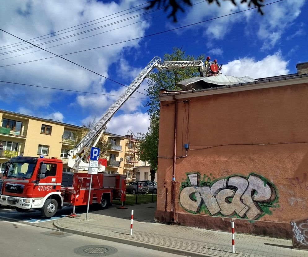 Wyjeżdżali do wypadków, pożarów i usuwania skutków wichury. Łukowscy strażacy interweniowali 69 razy w ciągu tygodnia