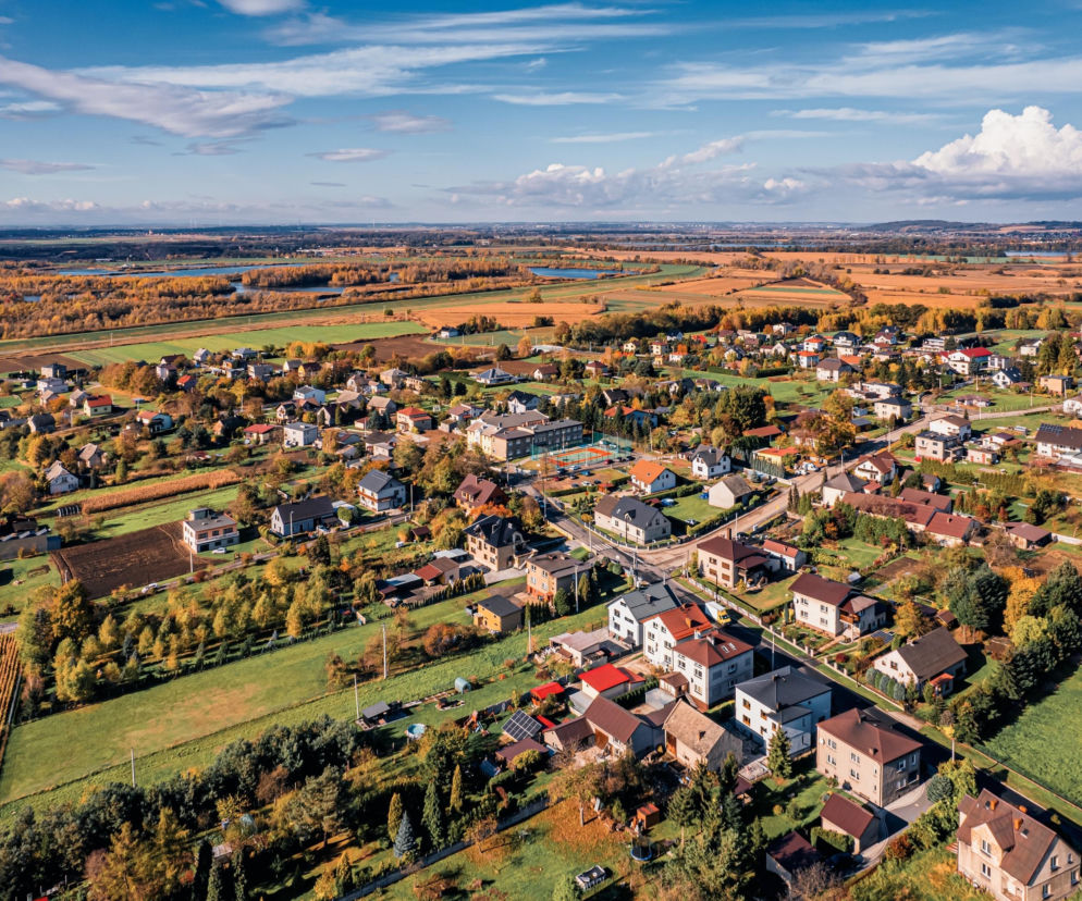 Wieś zdjęcie ilustracyjne