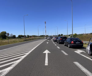 Protest rolników na S3