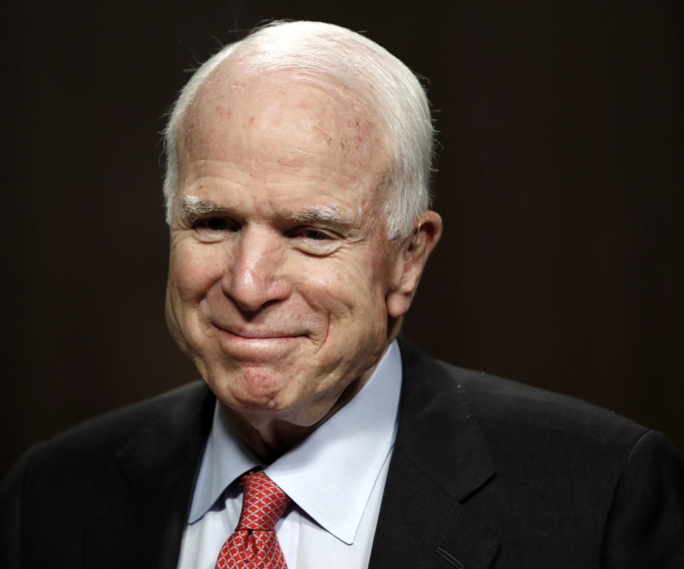 Senator McCain ma raka mózgu