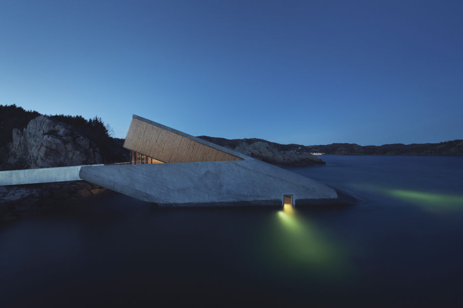 Restauracja Under w Norwegii 