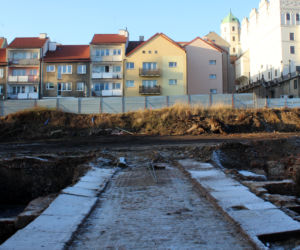 Wykopaliska w miejscu hotelu Arkona