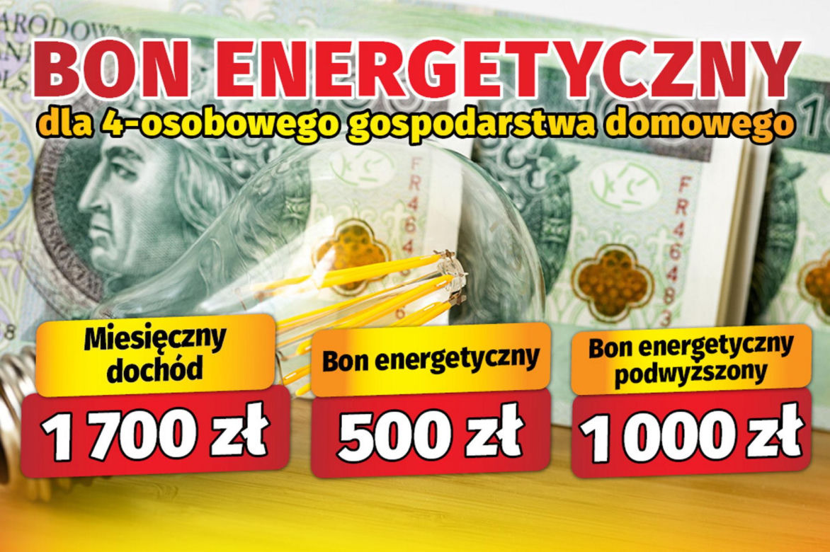 Bon energetyczny dla 4-osobowego gospodarstwa domowego