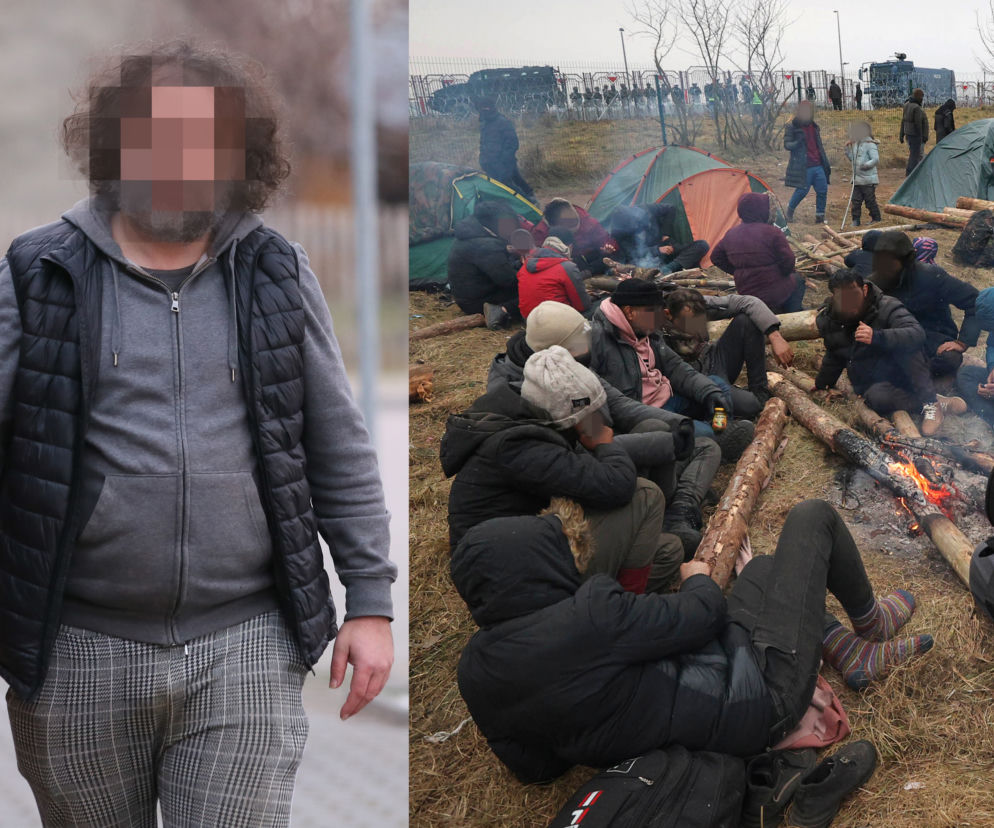 Granica białoruska. Spowiedź przemytnika migrantów. Tłumaczy się wyższym dobrem 