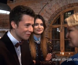 M jak miłość. Kamila, Łukasz (Adrian Żuchewicz), Marta (Dominika Ostałowska)