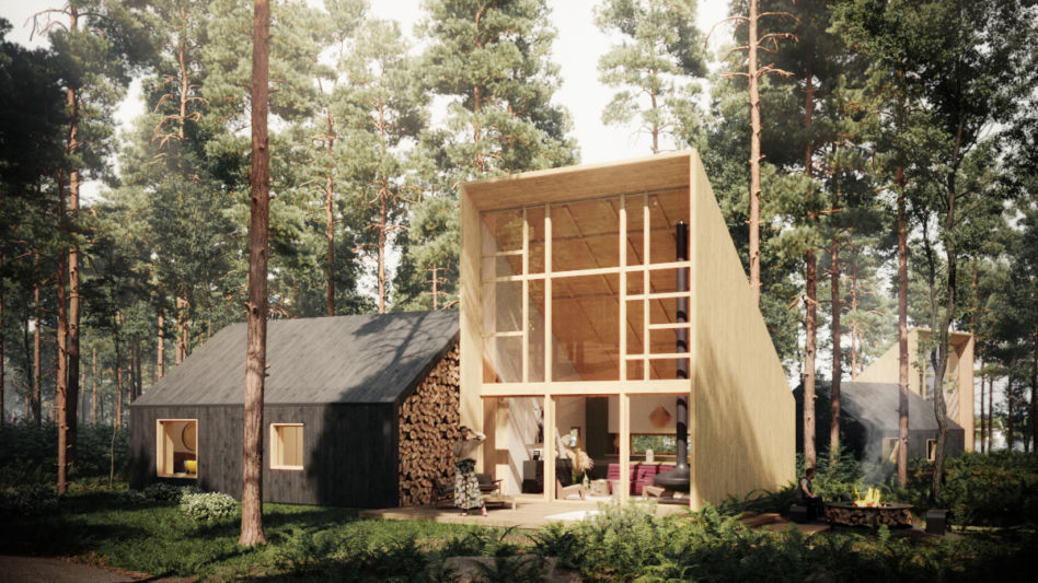Nowe Liliopolis: ośrodek domów wypoczynkowych w Kalborni na Mazurach