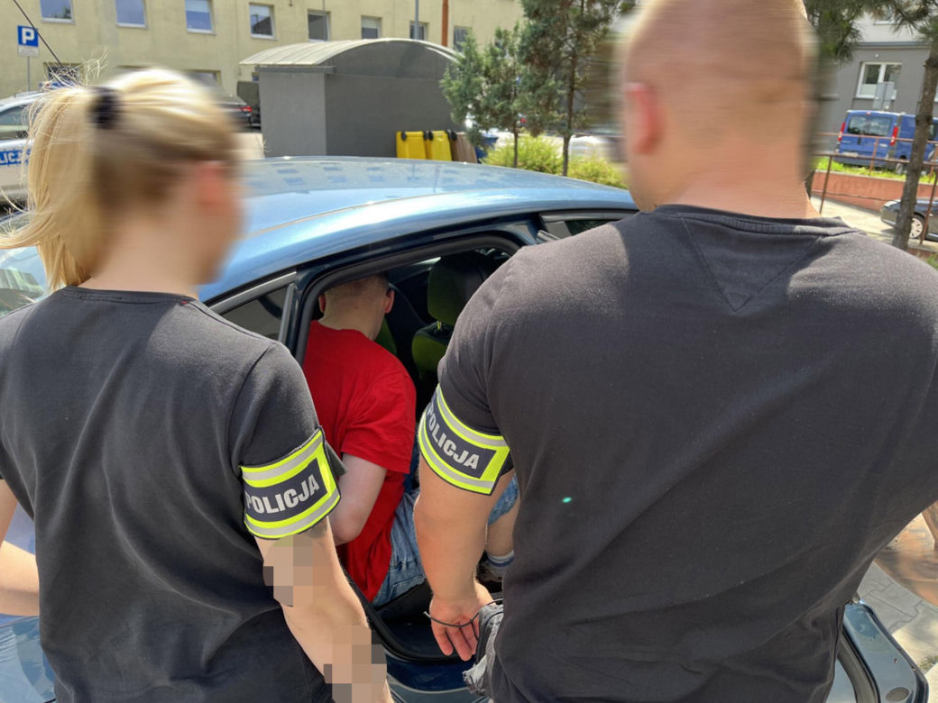 Łódź. 27-latek powiedział koledze, że jedzie zabić partnerkę. Został zatrzymany przez policję [ZDJĘCIA].