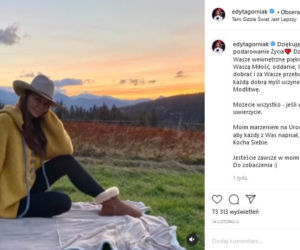 Edyta Górniak uwierzyła w Covida