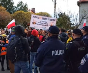 Protesty mieszkańców Wałbrzycha