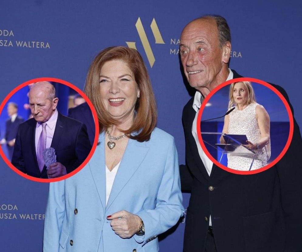 Plejada gwiazd na gali Nagrody Mariusza Waltera. Szpakowski i Dowbor skradli show na ściance