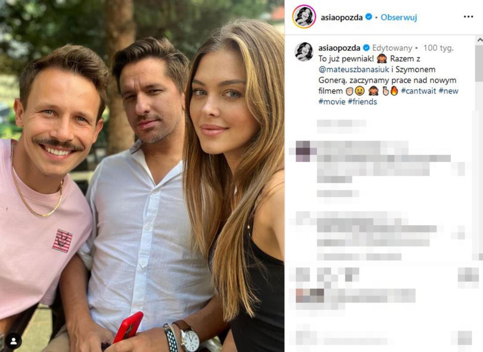 Joanna Opozda i Mateusz Banasiuk znowu razem