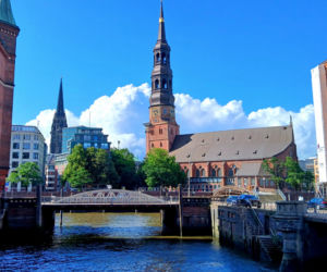 HafenCity i Speicherstadt w Hamburgu