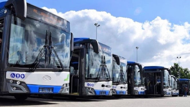 Rajd autobusem po Iławie. Kierowca był trzeźwy, ale w kabinie miał narkotyki!