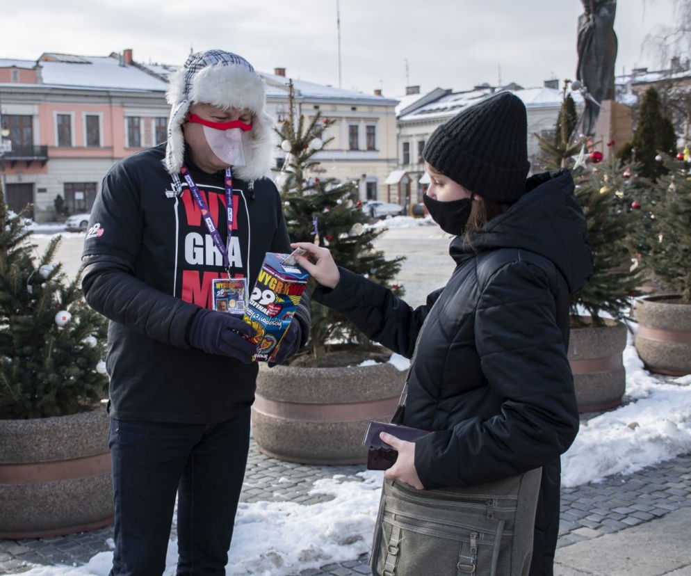 Ludomir Handzel podczas finału WOŚP