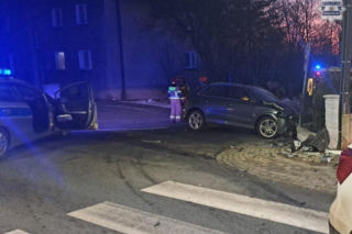 Zderzenie w Tarnowskich Górach. Kierowca zasnął za kierownicą