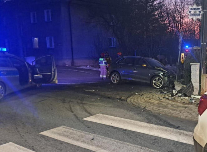 Zderzenie w Tarnowskich Górach. Kierowca zasnął za kierownicą