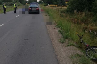 Kozubata: Rowerzysta ZGINĄŁ pod kołami BMW. MAKABRYCZNY wypadek o poranku [ZDJĘCIA]