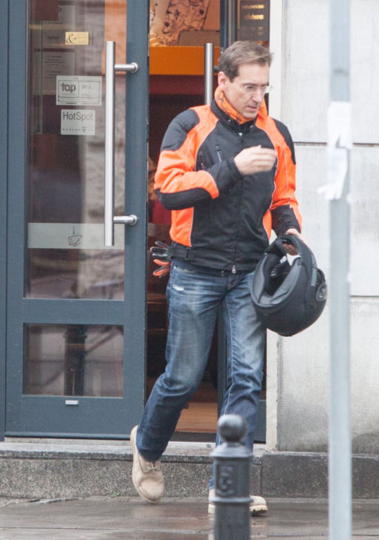 Piotr Kraśko i jego Harley Davidson