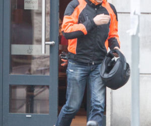 Piotr Kraśko i jego Harley Davidson
