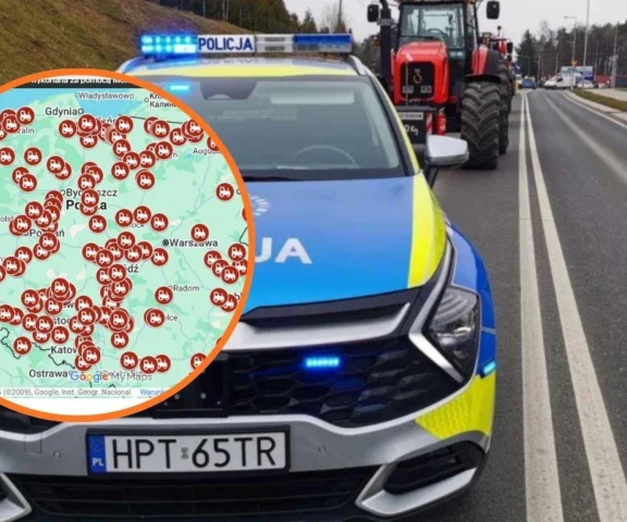 Dziś ogólnopolski protest rolników. Sprawdź mapę utrudnień!