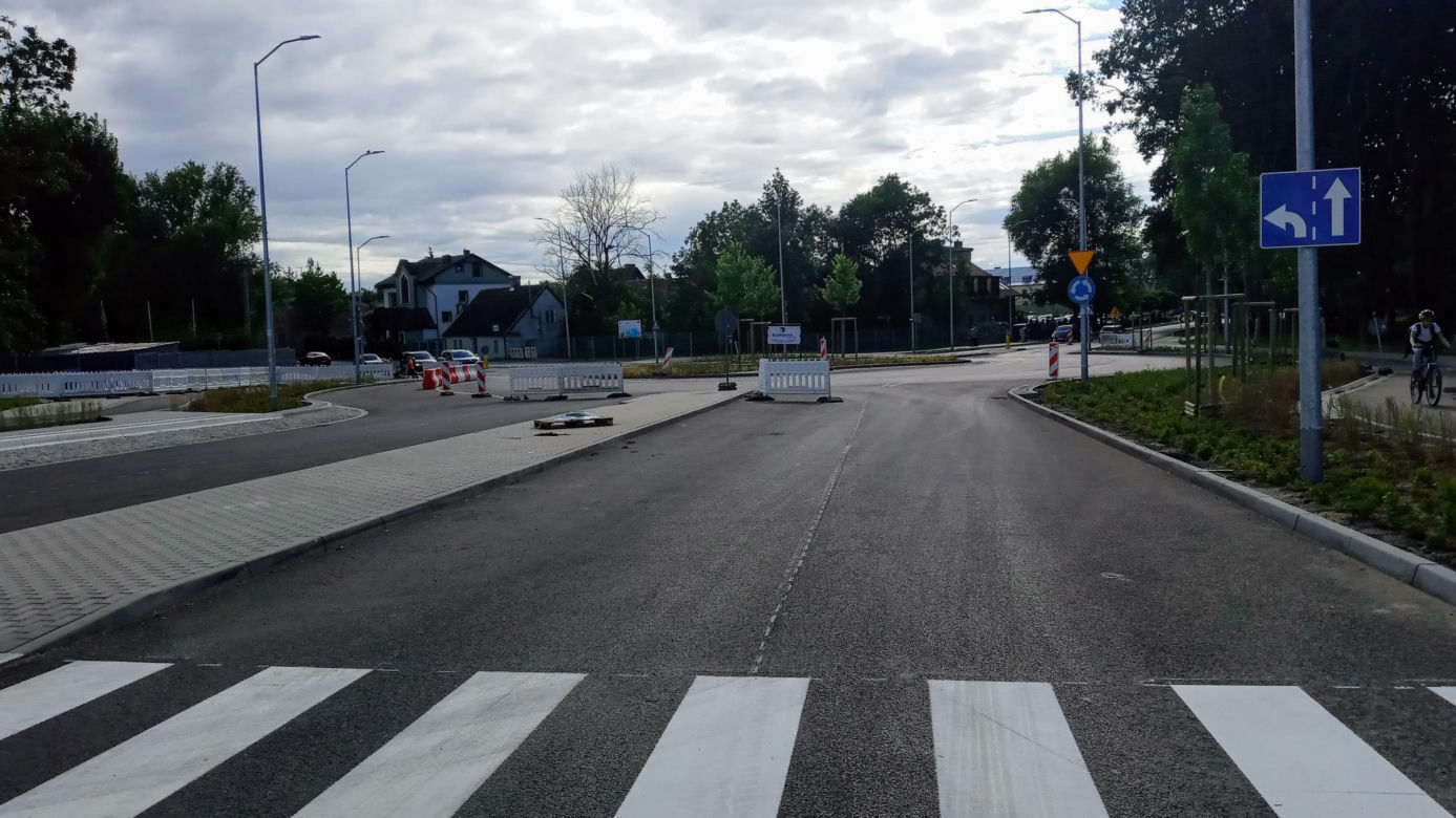 Przebudowa ulicy Szafera na finiszu