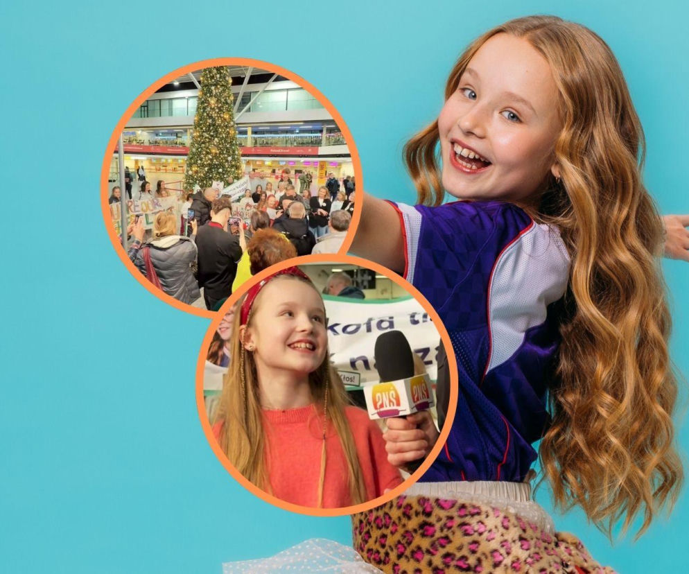 Marianna Kłos leci na do Tbilisi. Pożegnanie na lotnisku