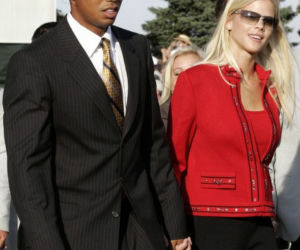 Tiger Woods i Elin Nordegren 