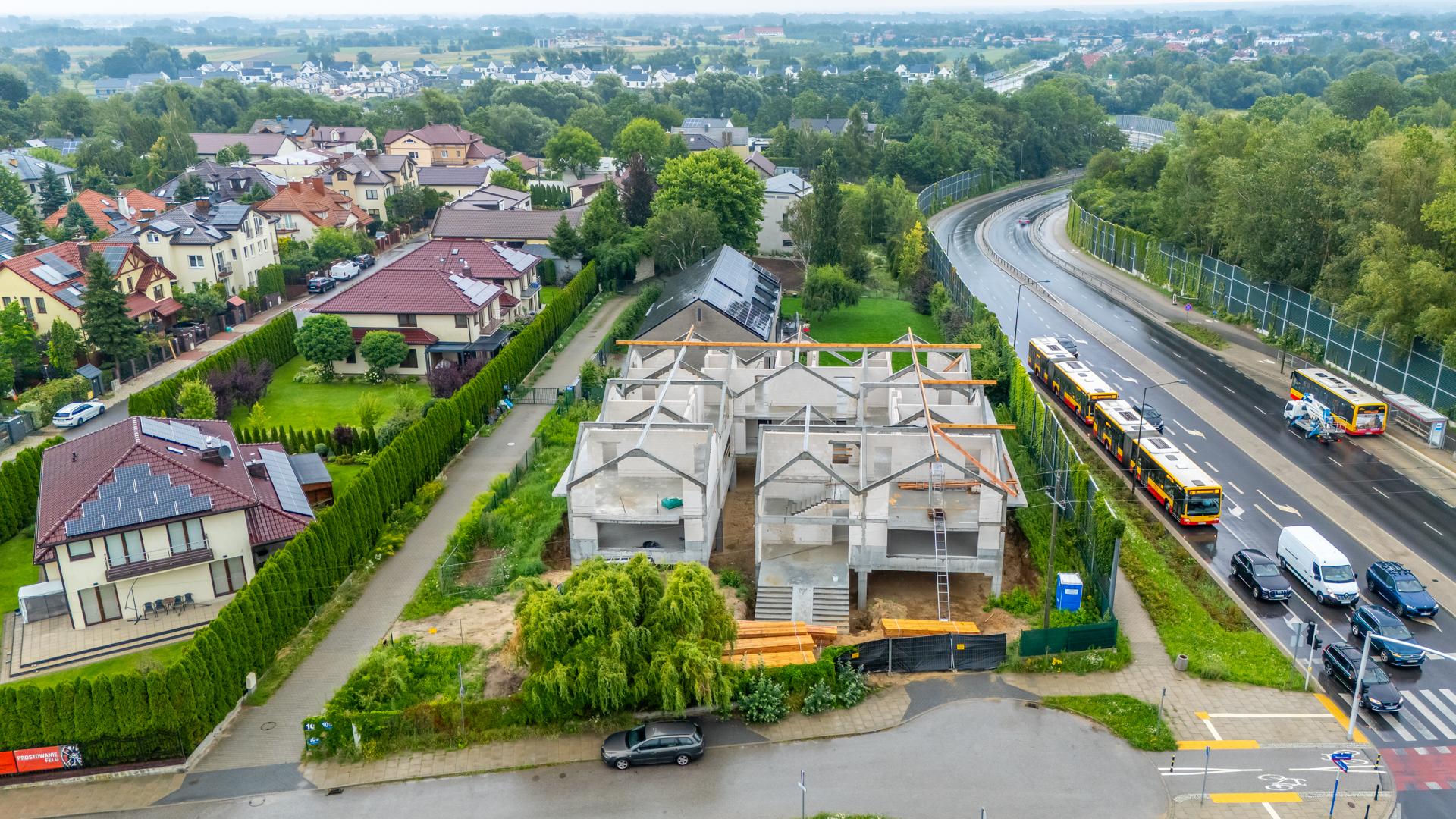 Budowa przy ul. Relaksowej 10A w Warszawie