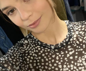 M jak miłość. Monika Mielnicka na planie 