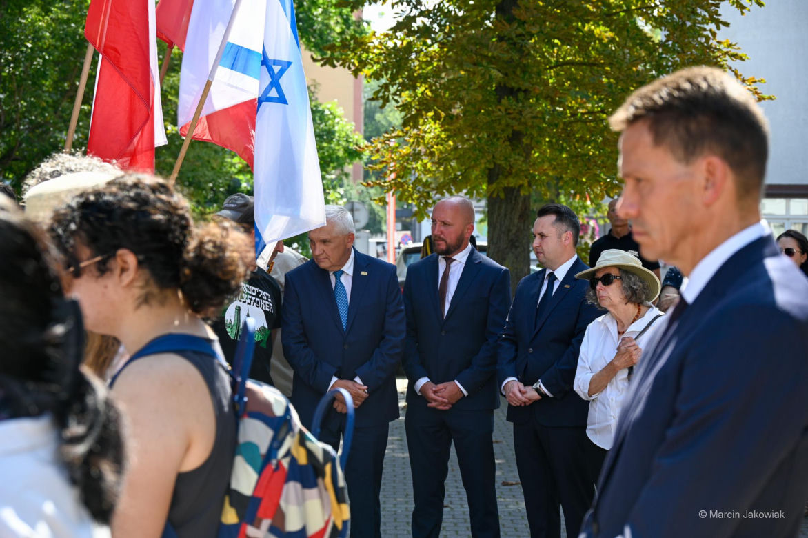 80. rocznica Powstania w Getcie Białostockim. Tak wyglądały uroczystości upamiętniające [ZDJĘCIA]