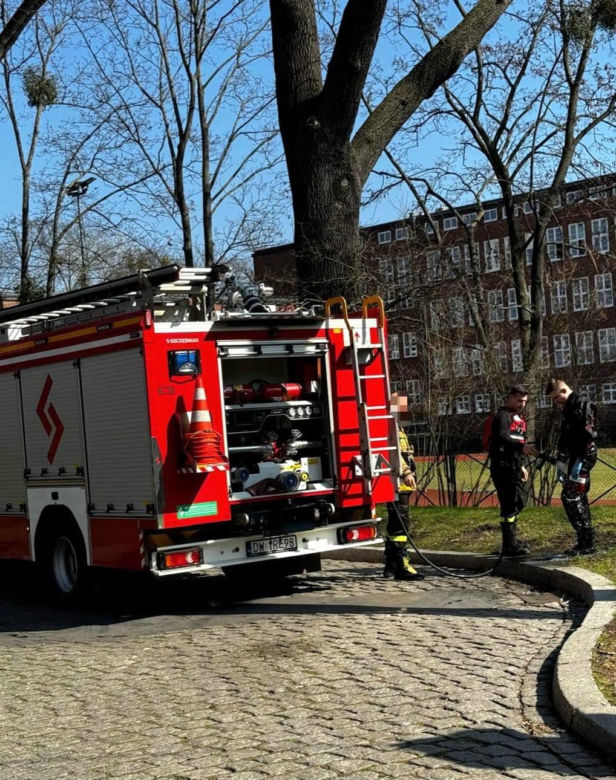 Na miejsce wezwano służby 